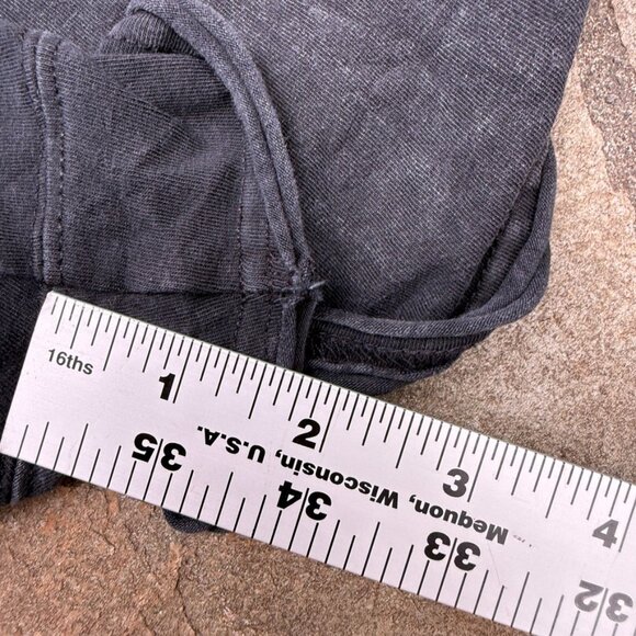 Free People Movement Hot Shot Tee Romper XS Washed Black - Picture 12 of 13